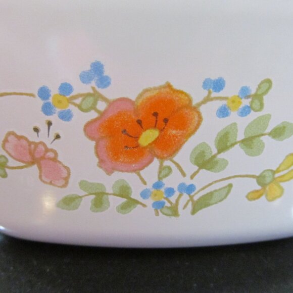 Corning Ware P43B Wildflower Casserole Dish no lid 2-3/4 cup - Picture 12 of 13